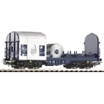 Piko Товарен вагон с плъзгащ се брезент Shimmns „LogServ DB AG Ep. V (54396)