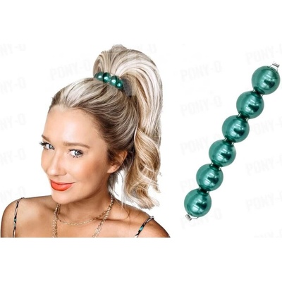 Doplněk ke sponám Pony-O ve tvaru perel Obsah: Jade Pearl
