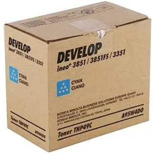 Develop Тонер касета DEVELOP TNP49C, ineo 3351, 3851, 12000 k. , Cyan (DEV-TON-CAS-TNP49C)