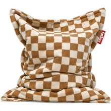 Fatboy sedací vak Original Slim Teddy šachovnicová mandlově-krémová