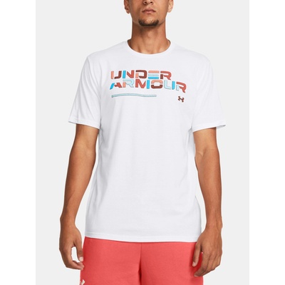 Under Armour Мъжка тениска Under Armour UA Colorblock Wordmark SS Under Armour | Byal | МЪЖЕ | S
