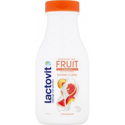 Lactovit Fruit Broskev a grep sprchový gel 300 ml