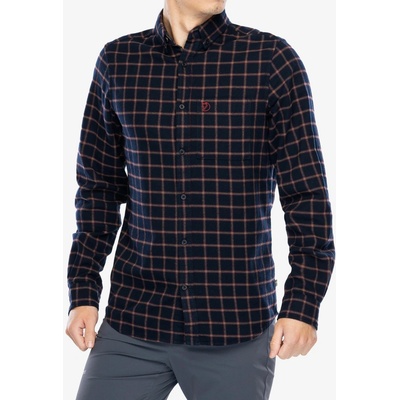 Fjällräven Övik Flannel shirt dark navy