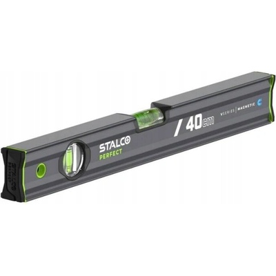 Magnetická vodováha 40 cm Antracit Vodováha Stalco Vseries S010265531