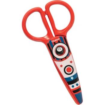 Dahle Детска ножица Dahle, пластмасова, 12см, ЧЕРВЕН (33021-А-ЧЕРВЕН)