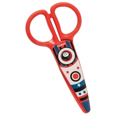 Dahle Детска ножица Dahle, пластмасова, 12см, ЧЕРВЕН (33021-А-ЧЕРВЕН)