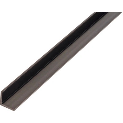 Alberts Alu L profil čierny eloxovaný 30x30x2 mm, 1 m