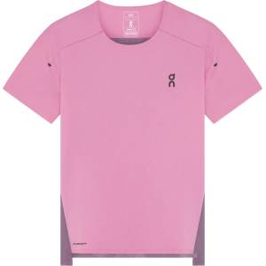 On Дамска тениска On Women's Performance-T Running shirt - Sakura / Dewberry - размер XS (916-1290-1011)