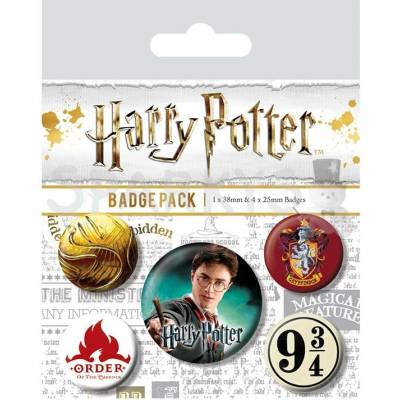 Pyramid International Odznáčky Harry Potter 5 ks