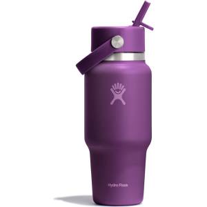 Hydro Flask Wide Flex Straw Travel Bottle 24 oz Цвят: черен