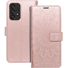Púzdro Forcell MEZZO Samsung Galaxy A53 5G mandala ružovozlaté