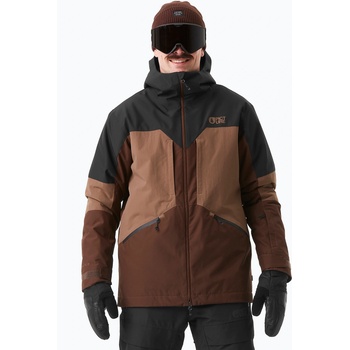 Picture Мъжко ски яке Picture Bangup black / chicory coffe / cocoa