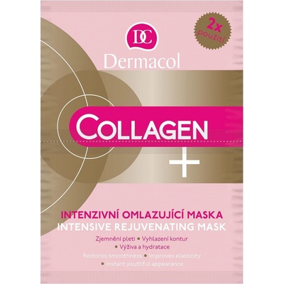 Dermacol Collagen pleťová maska proti vráskam 2 x 8 g