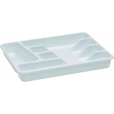 Organizér do zásuvky na příbory Curver Gray