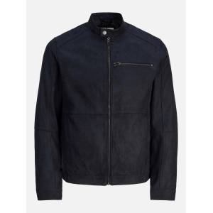 Jack and Jones Мъжко яке Jack and Jones Dylan Biker Jacket Mens - Jet Black