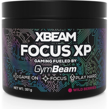 GymBeam XBEAM Focus XP 351 g горски плодове