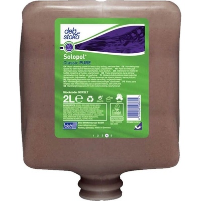 Deb Solopol Classic Pure přípravek na silně znečištěné ruce 4 x 2 l
