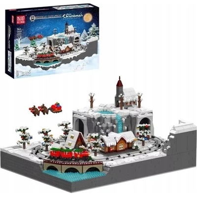 Mould King 12029 Vánoční vlak zázraků – Zboží Mobilmania