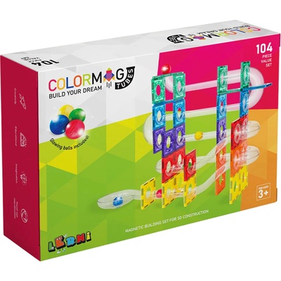 Magnetická stavebnica COLORMAG TUBES