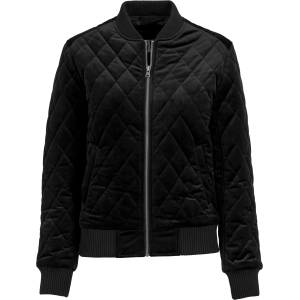 Urban Classics Дамско яке в черно от Urban Classics Ladies Diamond Quilt Velvet MODEL338 SALE - , размер M