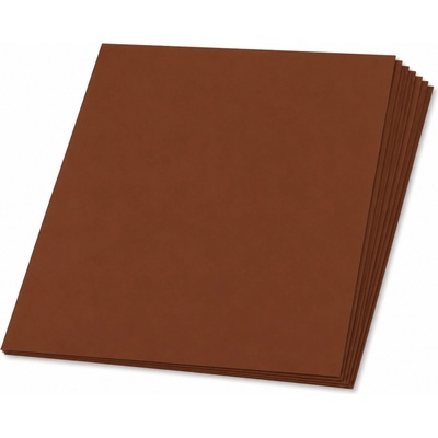 Barevný karton 220 g/m² čokoládově hnědý 50 × 70 cm 10 archů