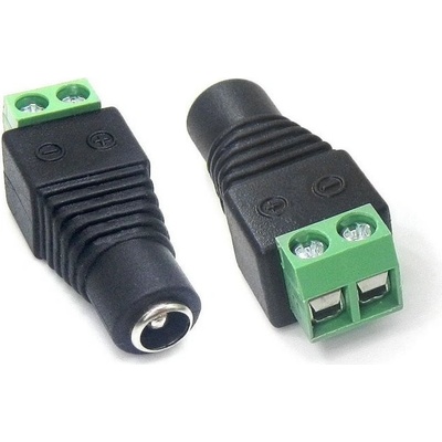 XtendLan napájecí redukce plug/šroub samice 5,5/2,1mm na šroubovou svorkovnici ZPSCREW21F – Zboží Živě
