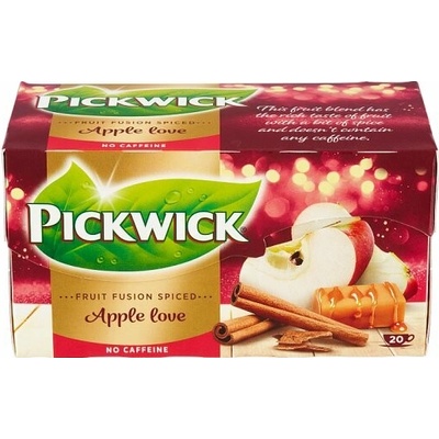 Pickwick Fruit Fusion Ovocný čaj aromatizovaný s jablkami škoricou 20 x 1,75 g