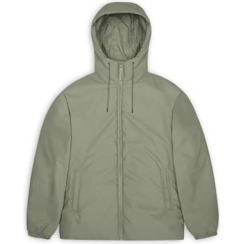 Rains Men's Lohja Insulated Waterproof Hooded Rain Anorak - Drift 108