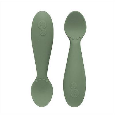 Обучителна лъжица 4 + месеца Tiny Spoon Olive (TS-O5625P)