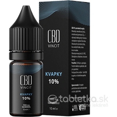 CBD Vincit kvapky 10% 10 ml