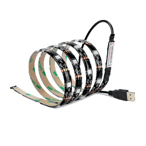 ELMARK Usb led ЛЕНТА smd2835 5vdc 30pcs/m rgb ip20 3m (99led984rgb)