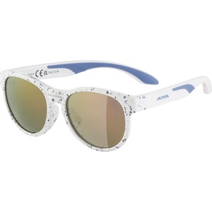 Alpina Детски слънчеви очила Alpina Kid's Jola Mirror S3 Sunglasses - White / Lilac Gloss / Pink Mirror - размер One Size (205-6890-0411)