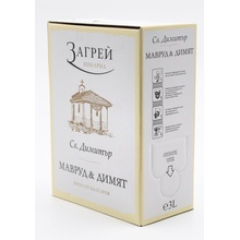 Zagreus Winery Mavrud x Dimyat biela 2022 13% 3 l (kartón)
