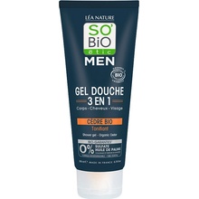 SO’BiO étic Men sprchový gel 3v1 tonizující cedr 200 ml