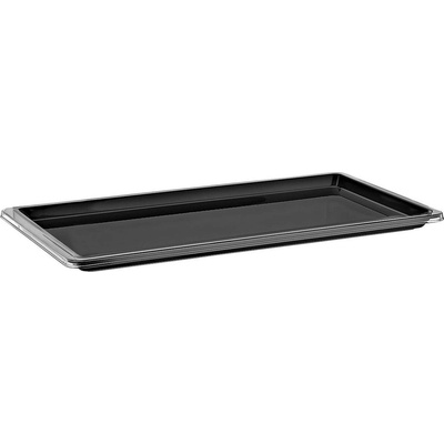 G.Gastro Servírovací podnos Polykarbonát GN 1/1 23 mm černý stohovatelný nerozbitný vhodný do myčky a mikrovlnné trouby vhodné pro kryt na podnos AHGP11 D9779102