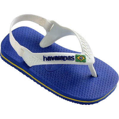 Havaianas Детски сандали Havaianas Baby Kid's Brasil Logo Sandals - Marine Blue - размер 21 (Brazil) (702-5422-0214)