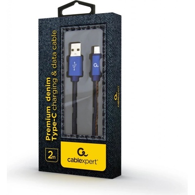 Gembird CC-USB2J-AMCM-2M-BL USB-A/USB-C, 2m