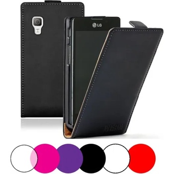 Image 1 of LG Optimus L5 II E460 Flip2 Кожен Калъф + Протектор
