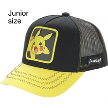 Capslab Pokemon Trucker Youth Pikachu dětská černo-žlutá