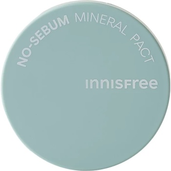 Innisfree No Sebum Mineral Pact - Пресована минерална матираща пудра 8, 5г