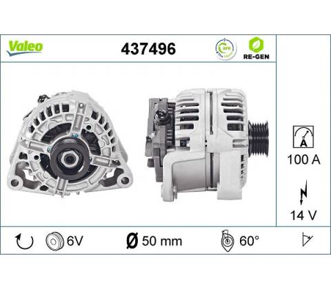 generátor VALEO 437496