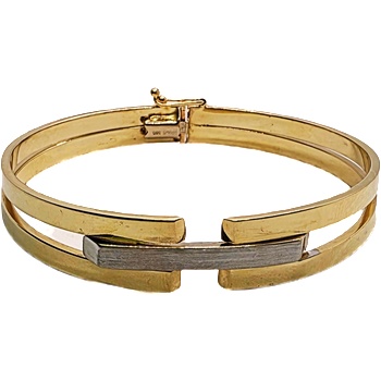 VipGold Златна дамска твърда гривна 10.32 гр (grt031)