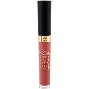 MAX Factor Lipfinity Velvet Matte 24HRS течно матиращо червило 3.5 ml нюанс 015 Nude Silk