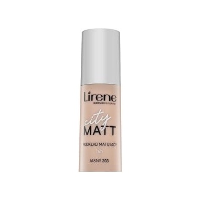 Lirene City Matt fluid 203 Smoothing Bright fluidný make-up so zmatňujúcim účinkom 30 ml