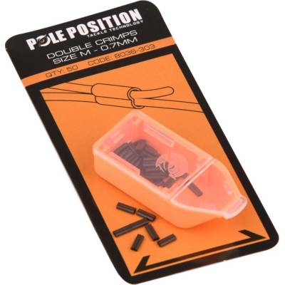 SPRO Pole Position Double Crimps 50ks vel. M 0,7mm
