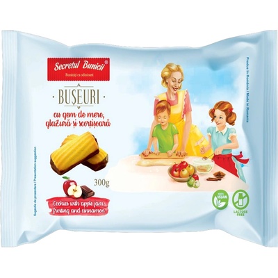 Secretul bunicii Ябълка и шоколад без лактоза