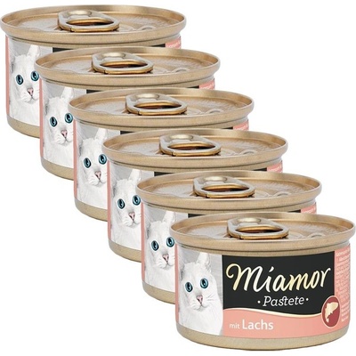 Miamor paštéta s lososom 6 x 85 g