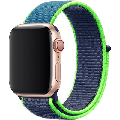 Eternico Airy pro Apple Watch 42mm / 44mm / 45mm Night Blue and Green edge AET-AWAY-NiBlG-42 – Zbozi.Blesk.cz