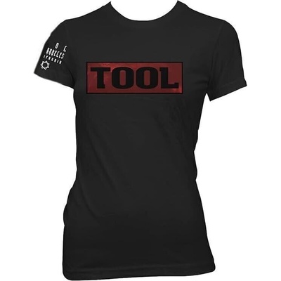 Tool Shaded Box (Back & Sleeve Print) Black L Дамски Риза (TOOLTS09LB03)