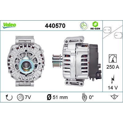 Alternátor VALEO 440570